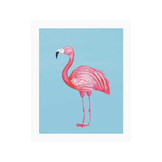 Flamingo Art Poster