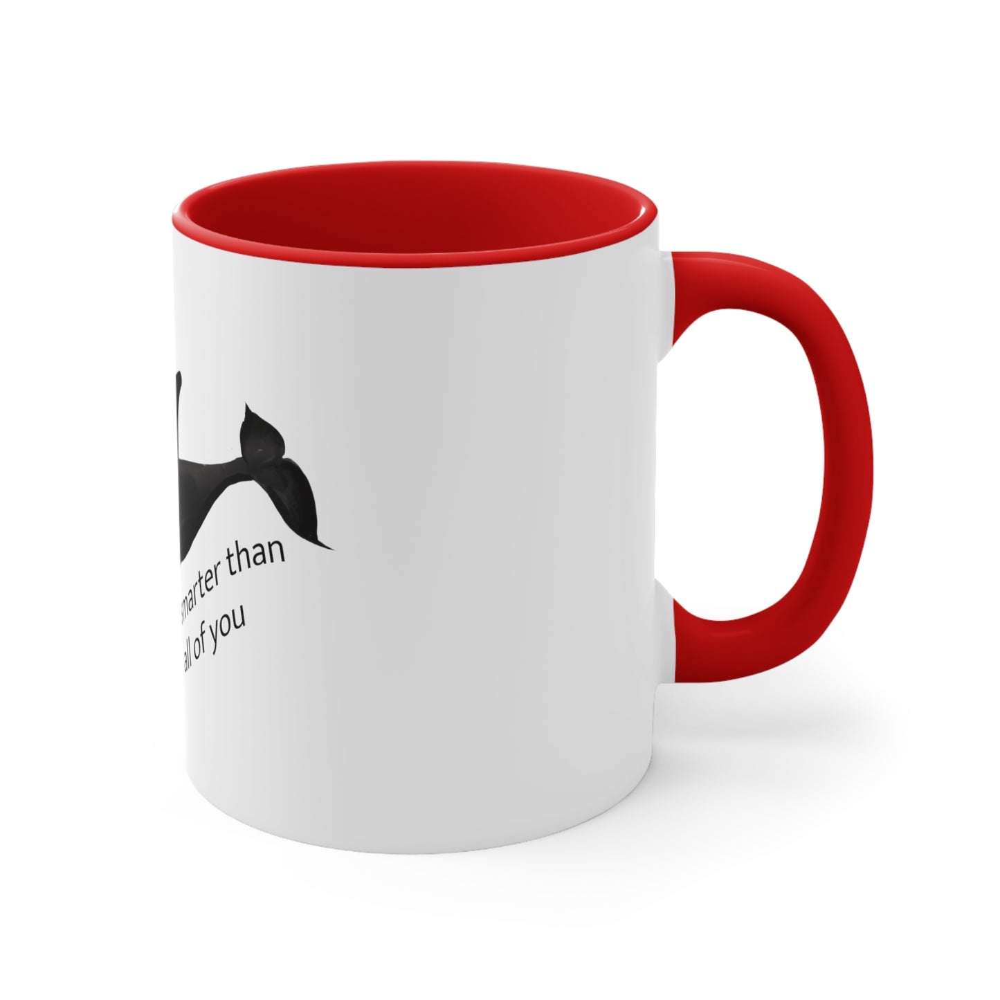 Cute Funny Orca Whale Mug, Accent mug, Black orca whale mug, accent mug 11 oz black orca mug