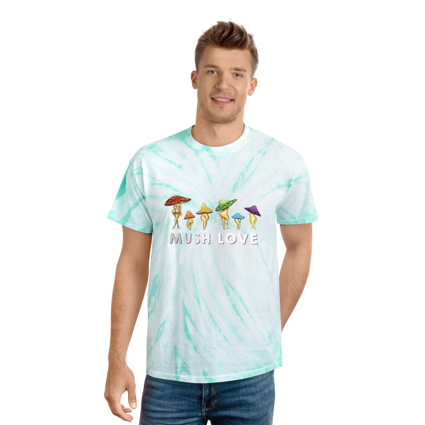 Mush Love Tie Dye T Shirt