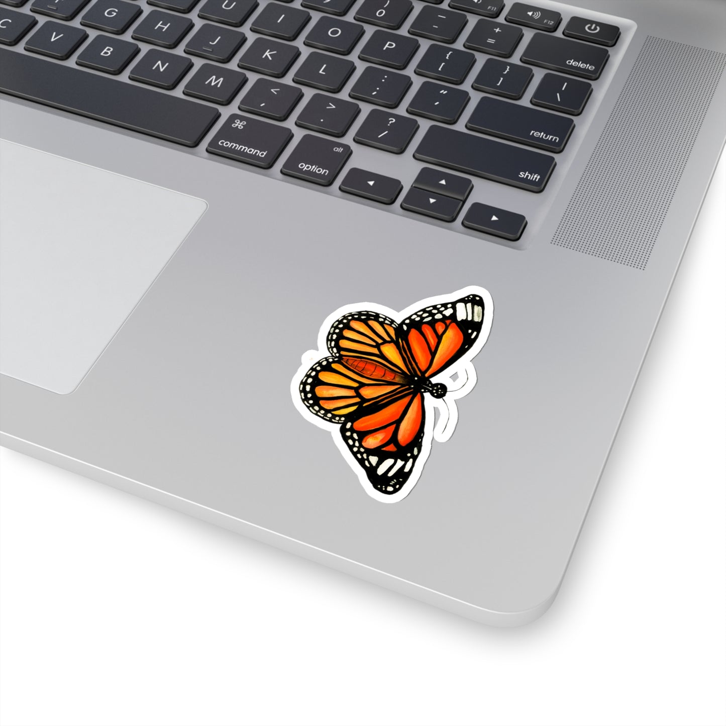 Watercolor Monarch Butterfly sticker, Cute butterfly Sticker, watercolor butterfly sticker, butterfly lover gift, cute water bottle sticker butterfly