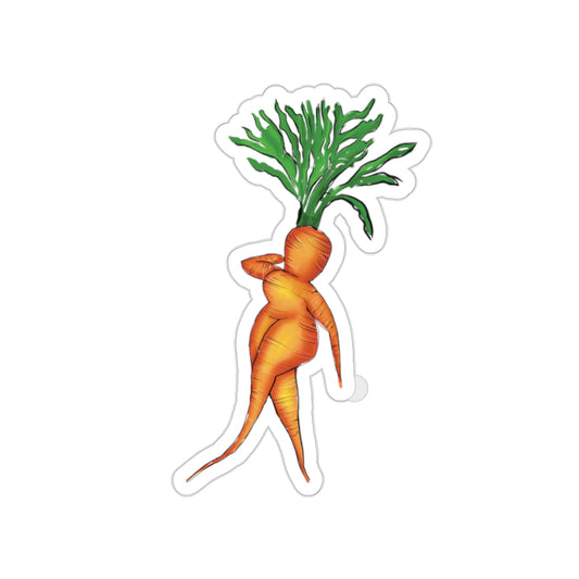 Carrot Lady Sticker