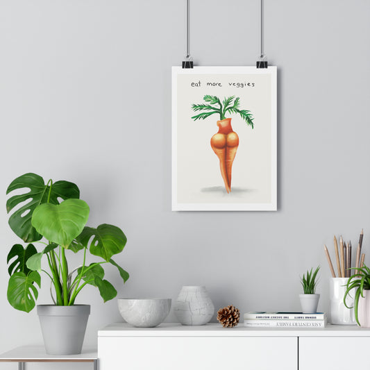 Eat Your Veggies Art Print