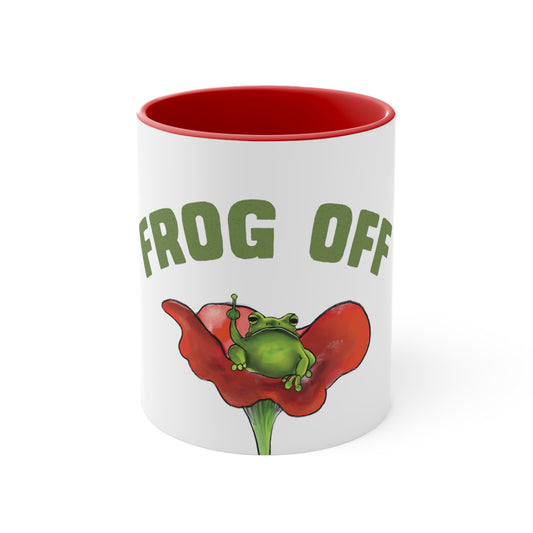 Frog Off Mug, 11 oz