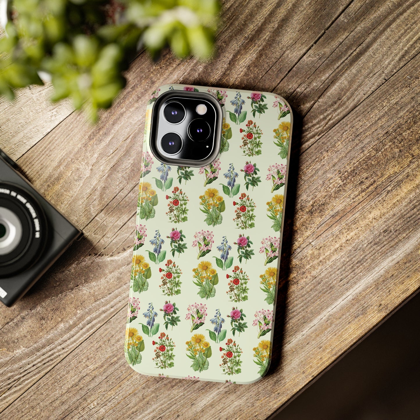 Pretty Floral Phone Case, Cute Vintage Antique Flower Phone case, sunflower Rose 19th century painting Phone Case Pattern