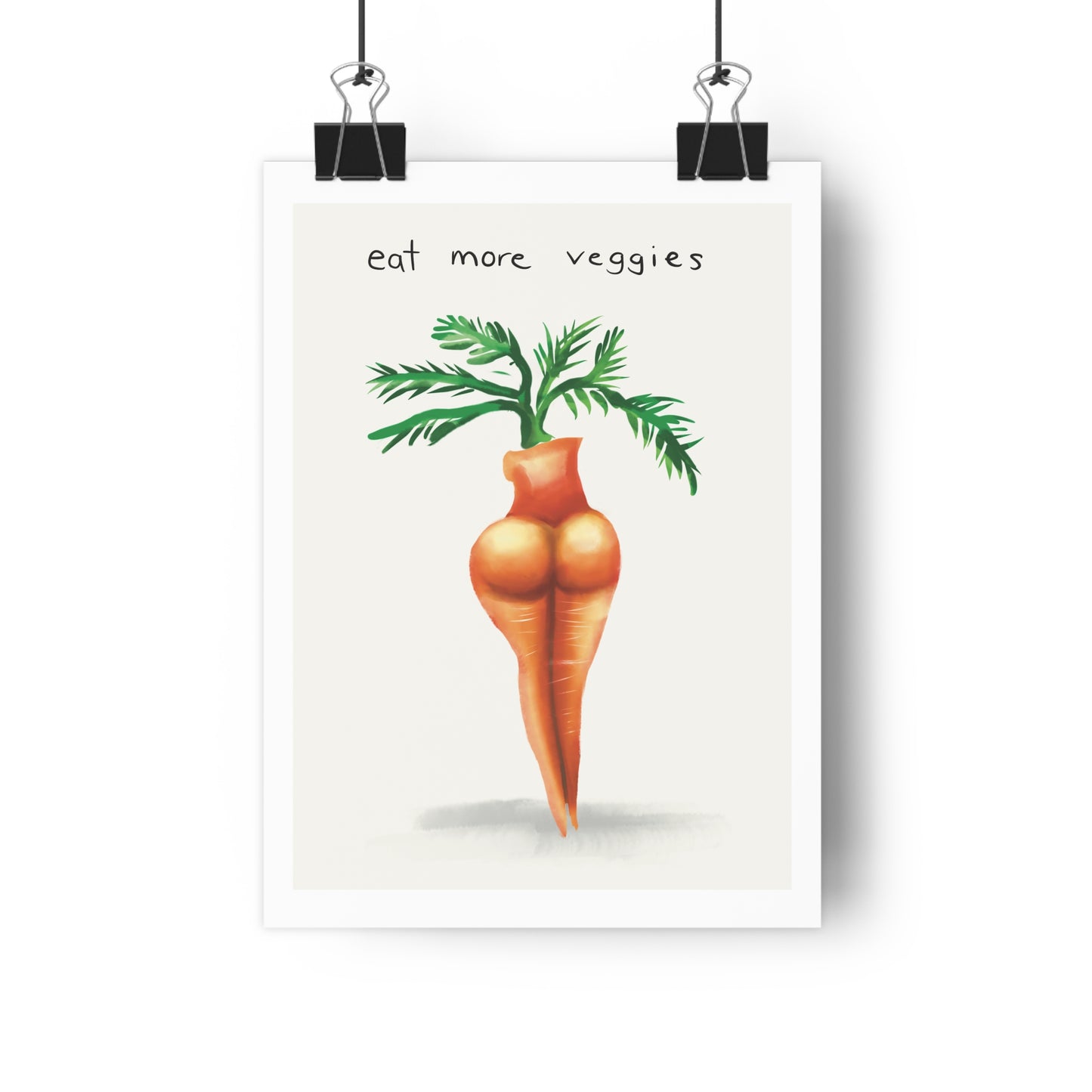 Eat Your Veggies Art Print