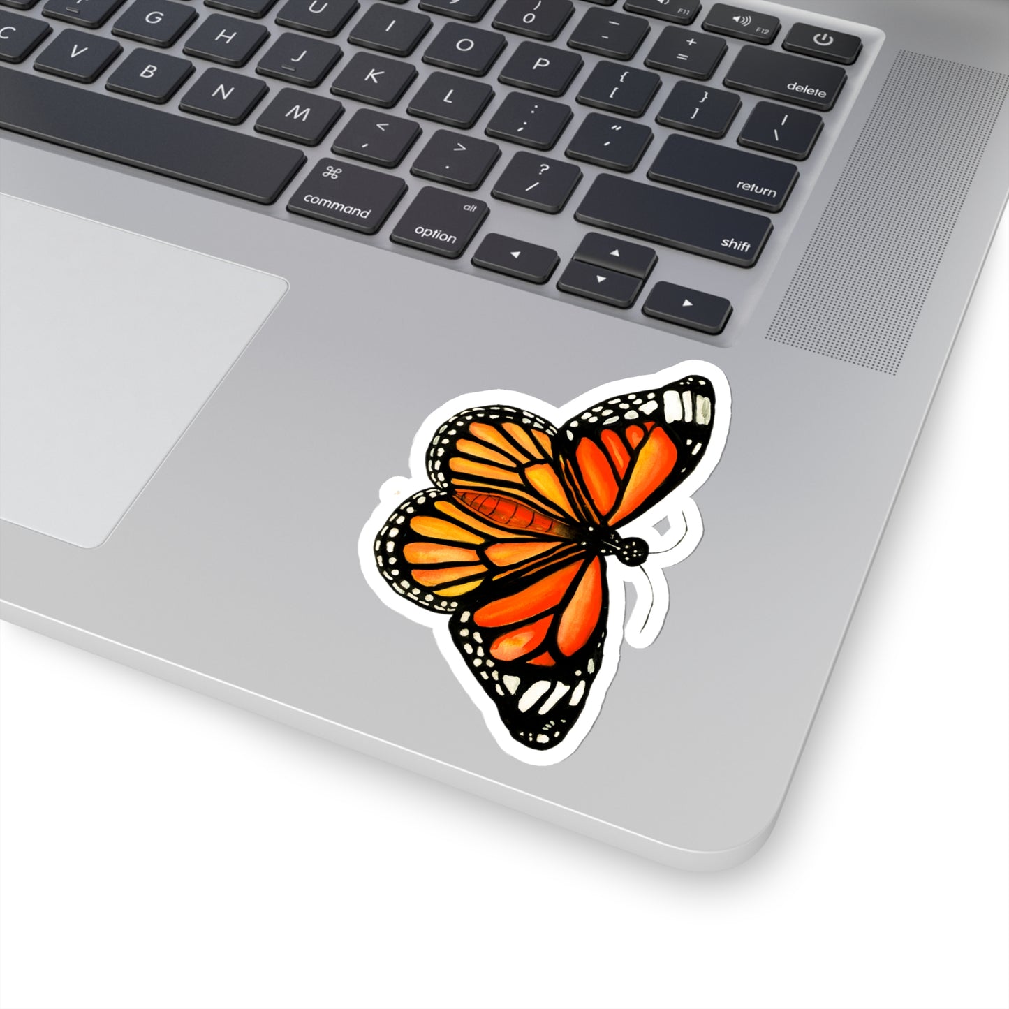 Watercolor Monarch Butterfly sticker, Cute butterfly Sticker, watercolor butterfly sticker, butterfly lover gift, cute water bottle sticker butterfly