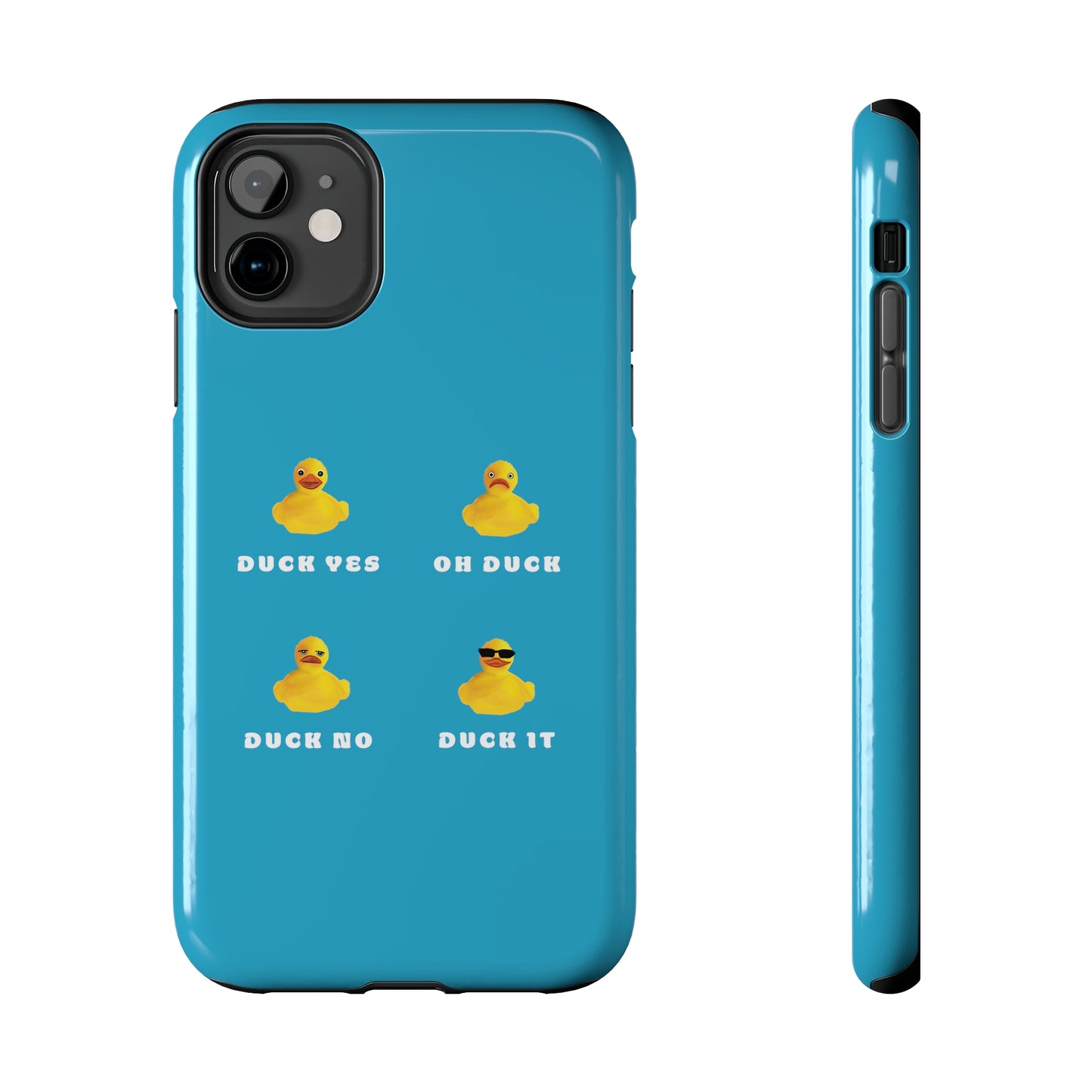 Funny Duck It Phone case, Cute Funny Phone Case, Duck Lover gift, Duck it pun phone case, Cute Funny Duck it Tough Phone Cases