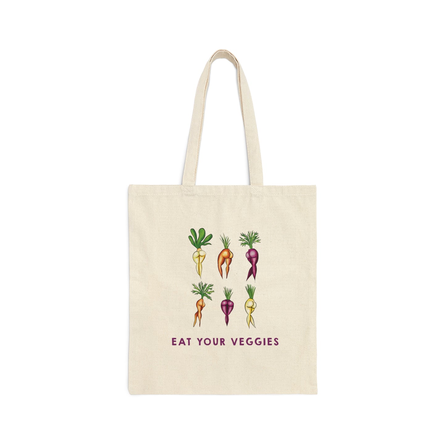 Eat Your Veggies Tote Bag, Funny Tote Bag, Funny tote bag gift, Vegetarian gift, Vegan Friend gift, Farmers Market Grocery Bag Canvas Tote