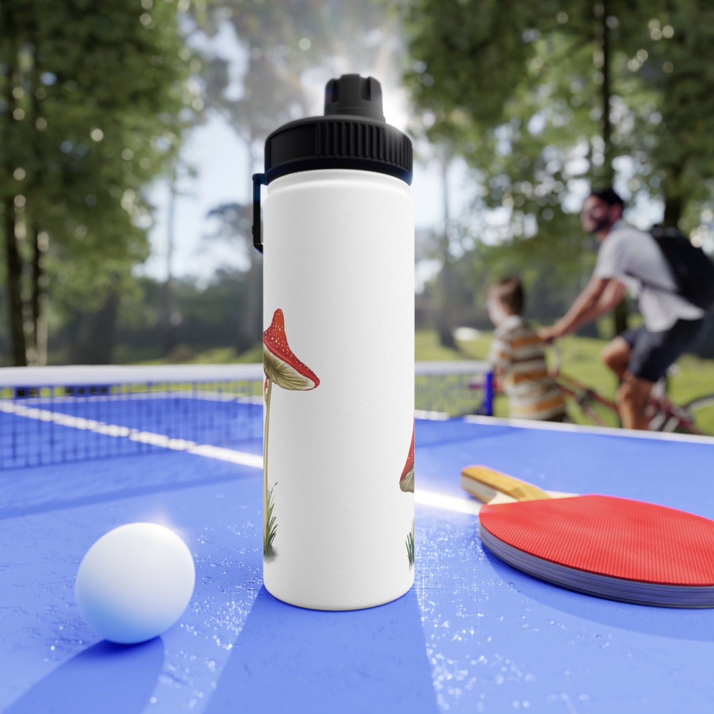 Stainless Steel Mushroom Water Bottle