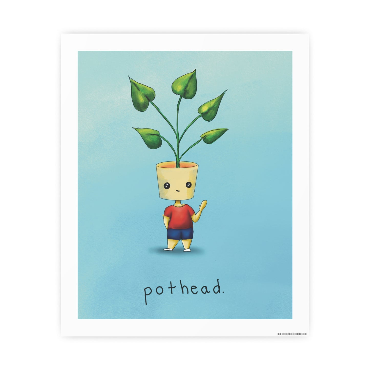 Pothead Satin Print