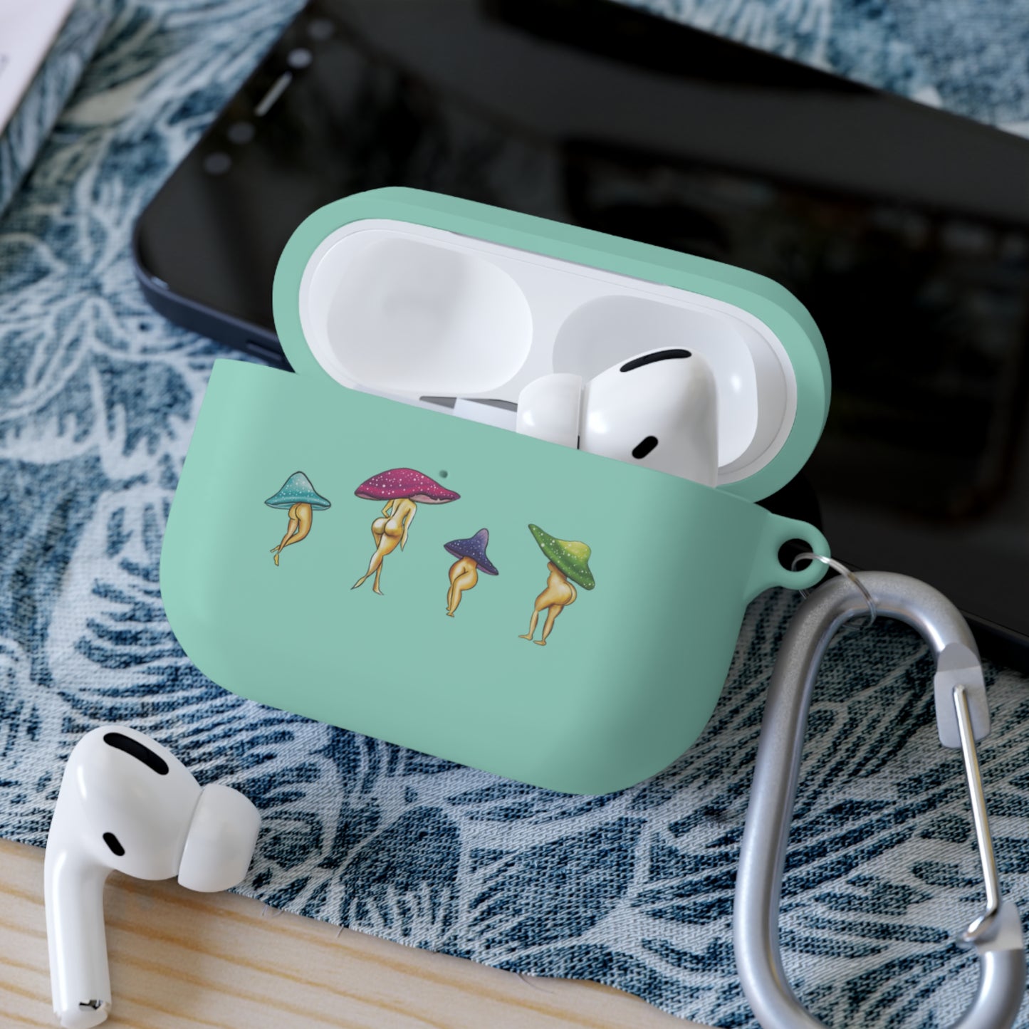 Lady Shroom Airpod Case