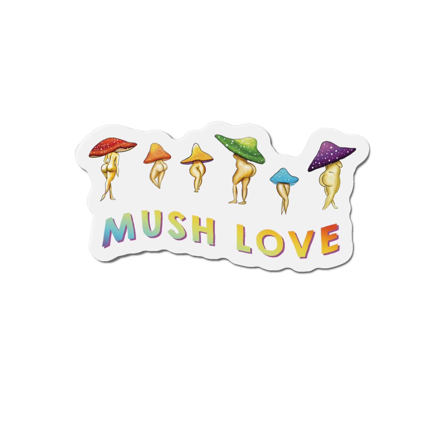 Mush Love Shroom Magnet