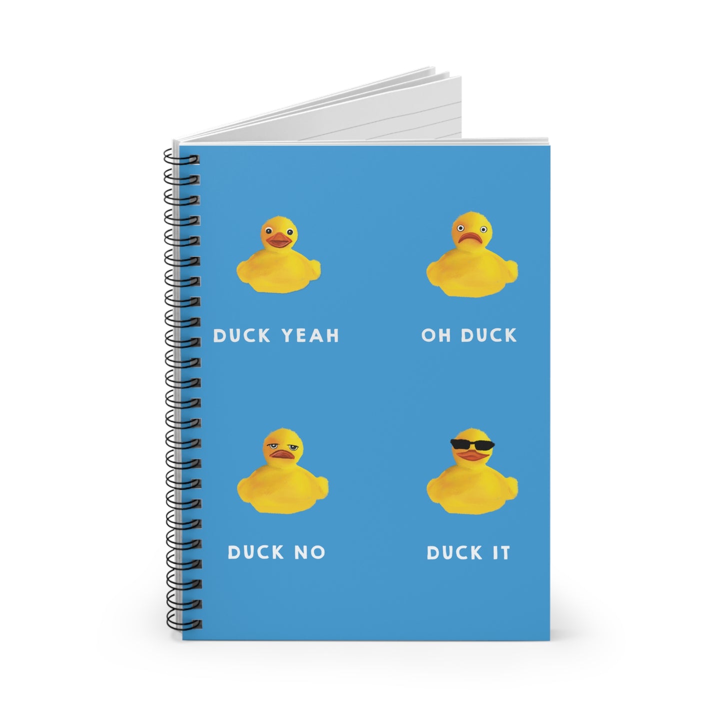 Duck it Spiral Notebook