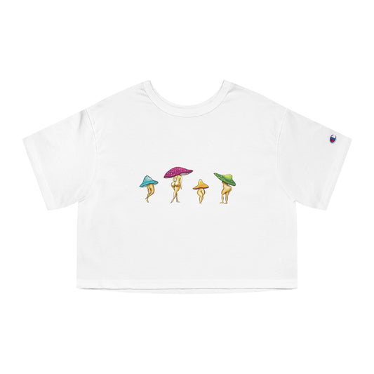 Shroom Lady Cropped Shirt