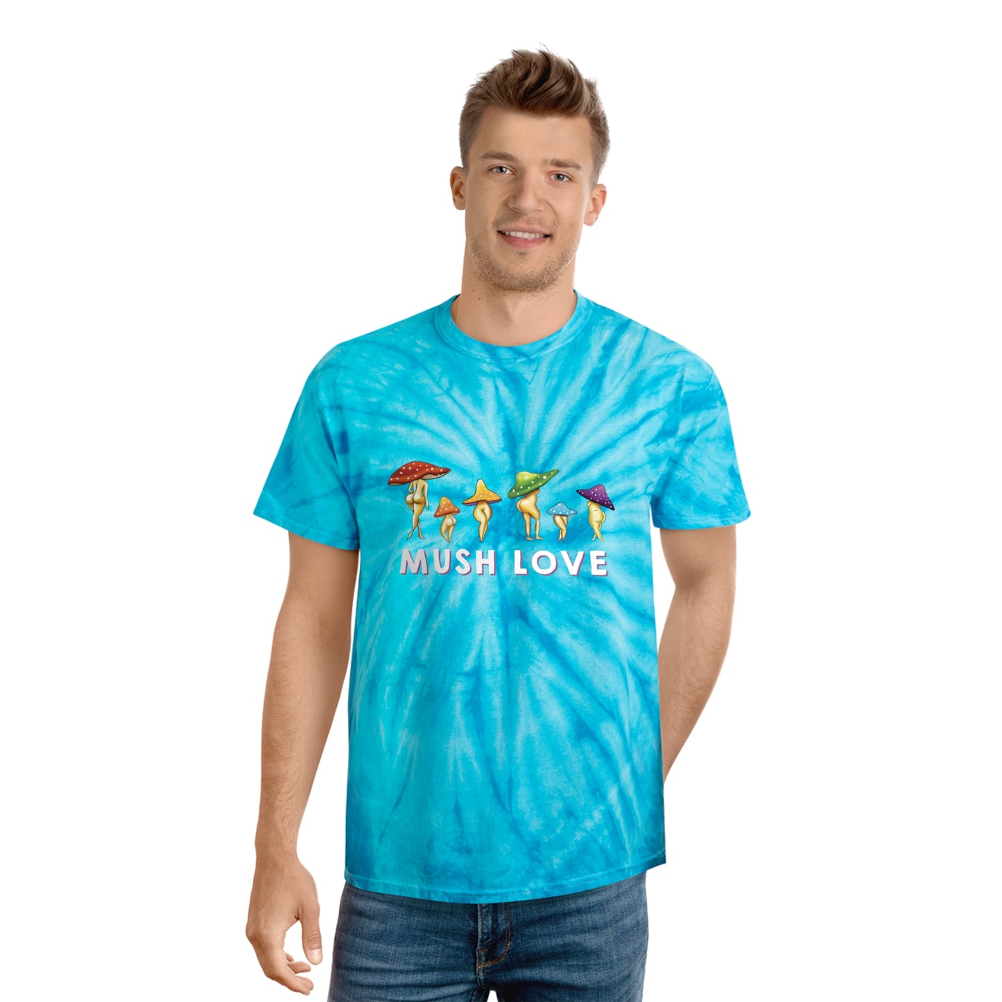 Mush Love Tie Dye T Shirt