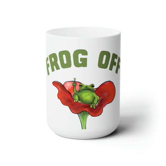 Frog Off Mug, 15 oz