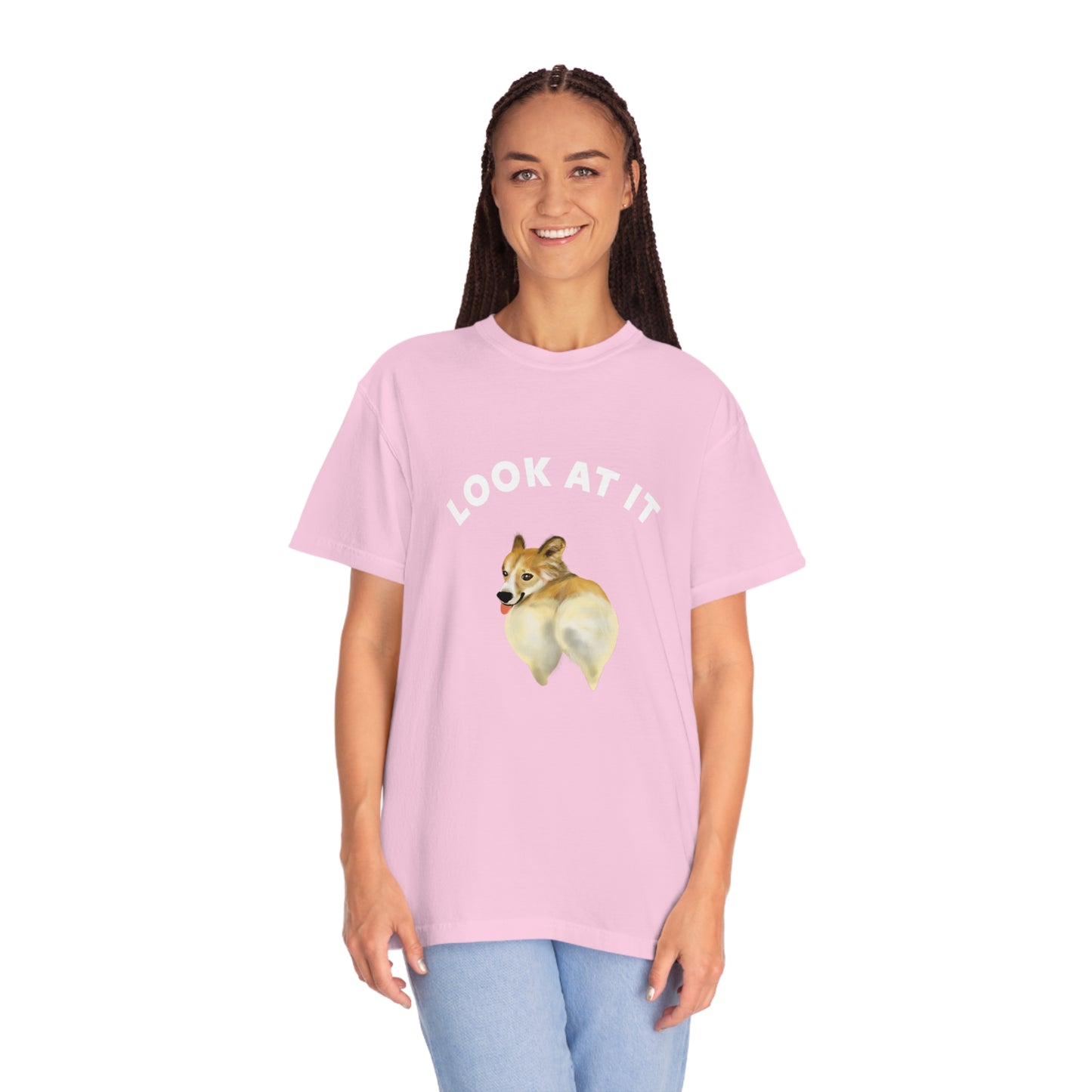 Corgi Butt T Shirt for corgi pet owner, Cute Funny Corgi Butt