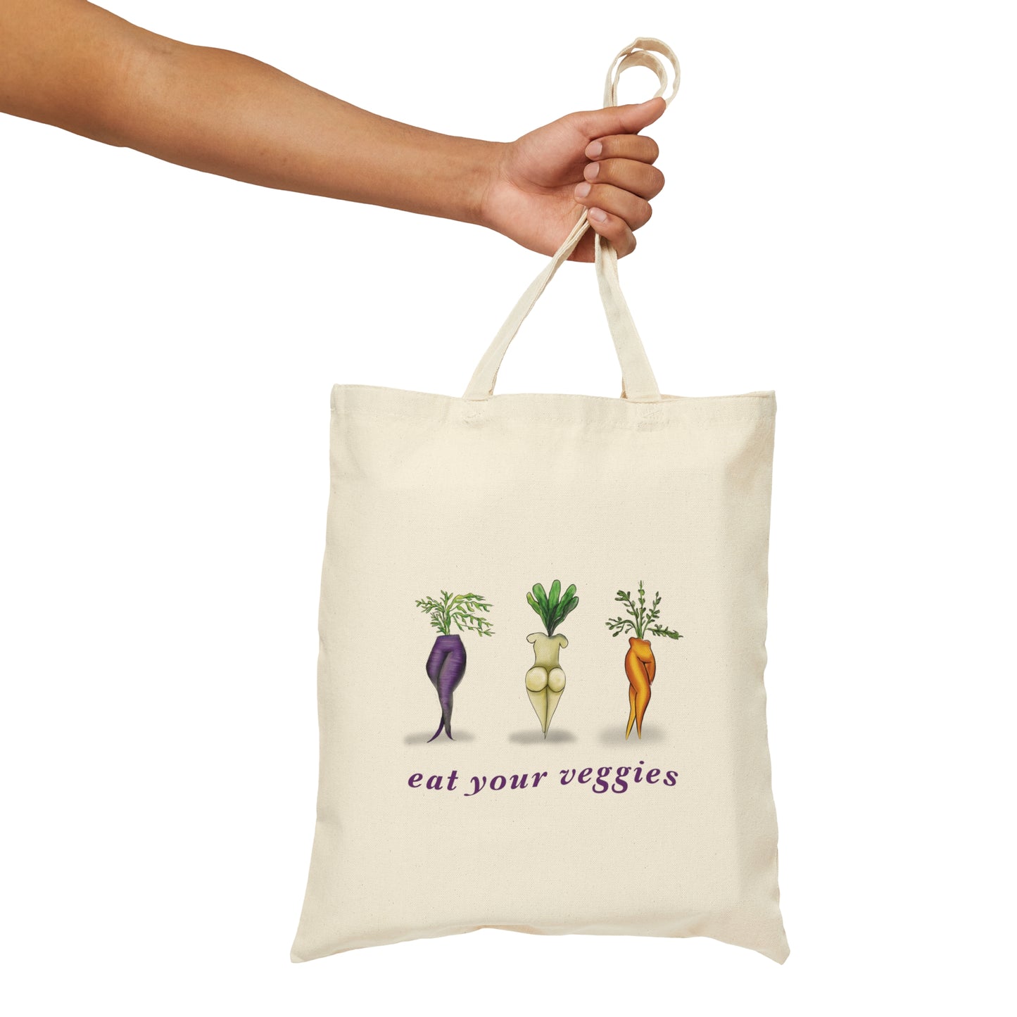 Sexy Veggie Canvas Tote