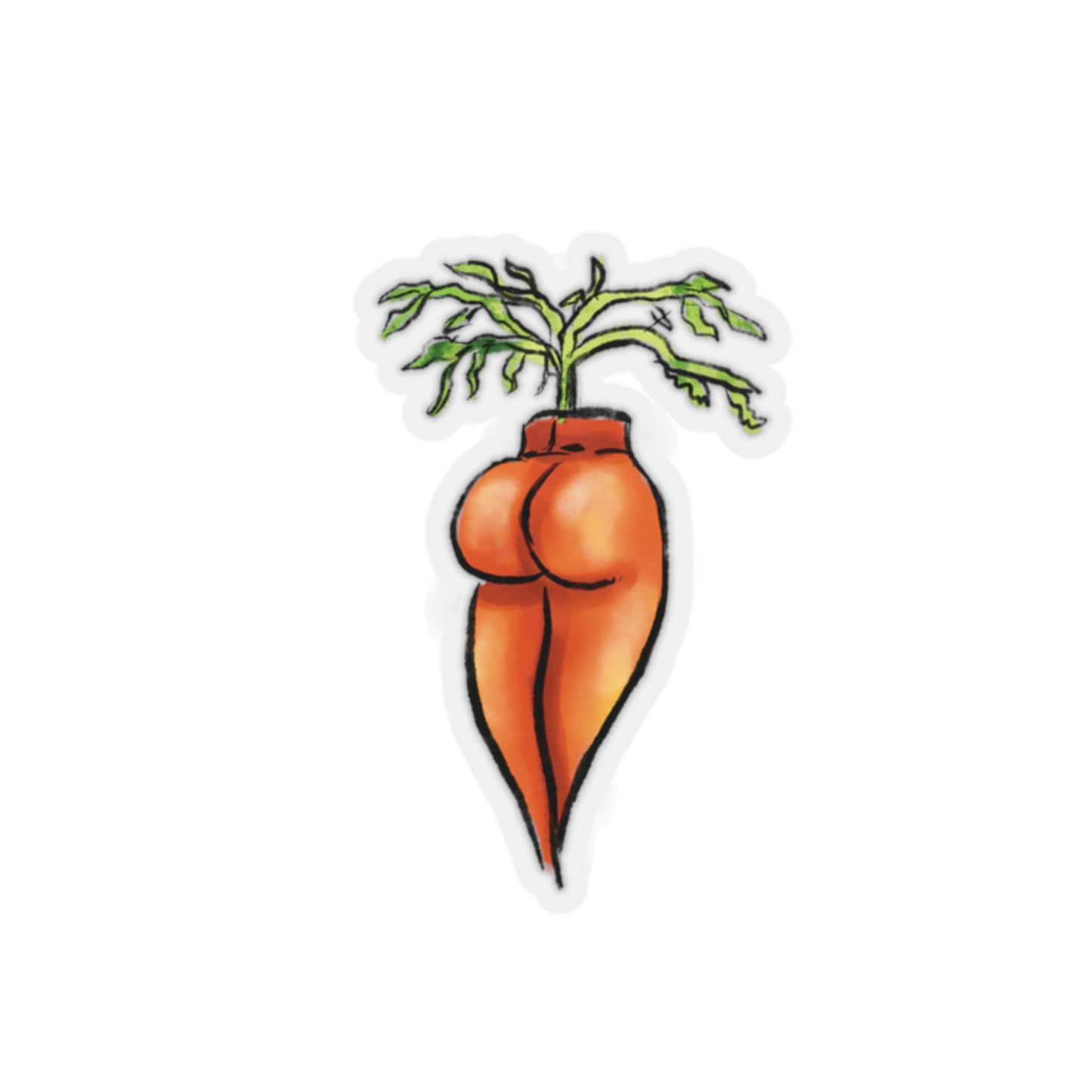 Veggie Ass Sticker