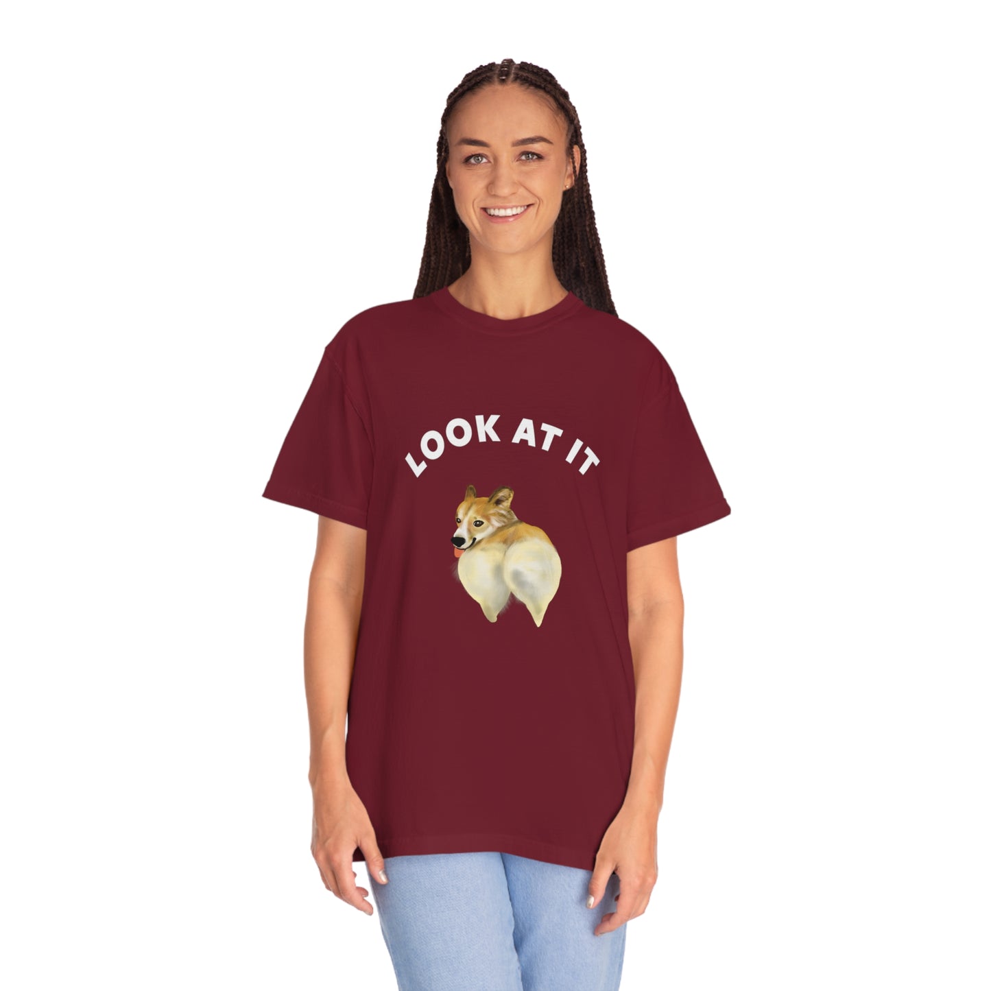 Corgi Butt T Shirt for corgi pet owner, Cute Funny Corgi Butt