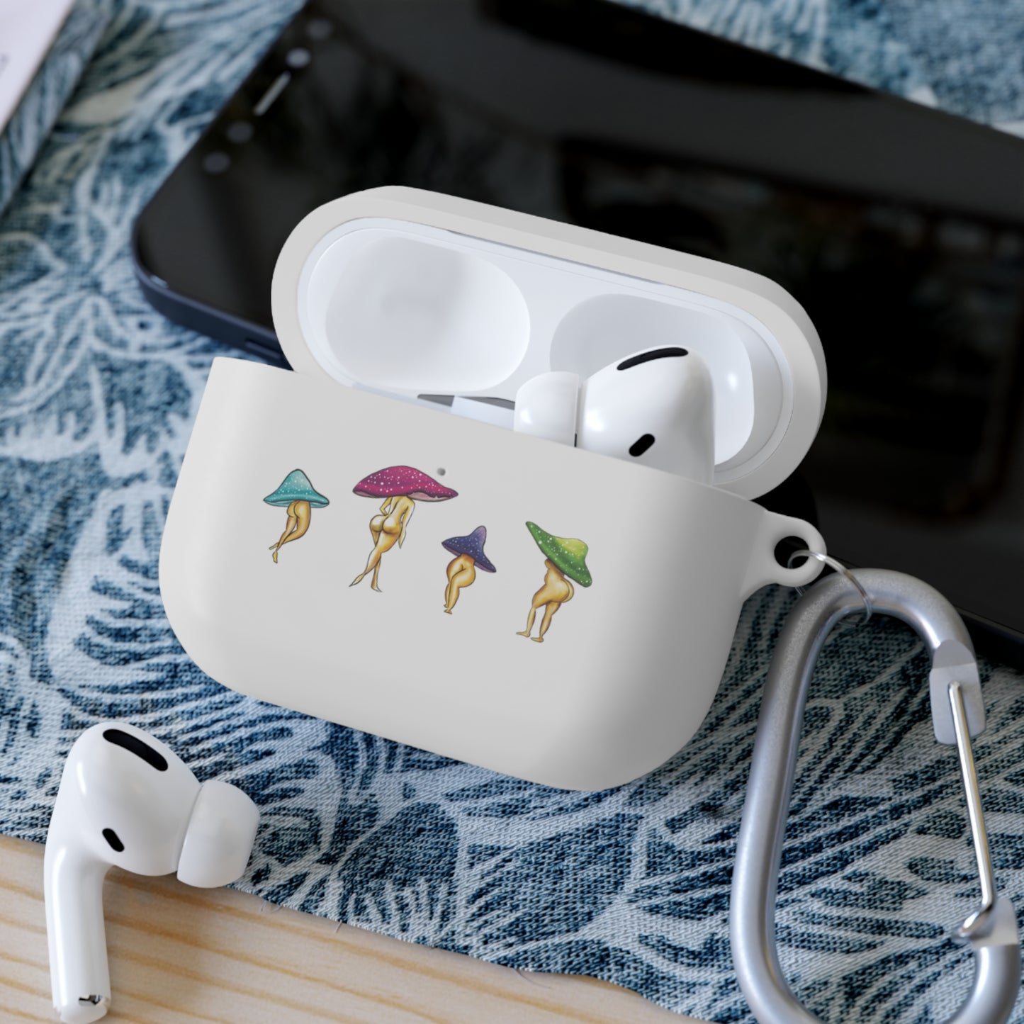 Lady Shroom Airpod Case