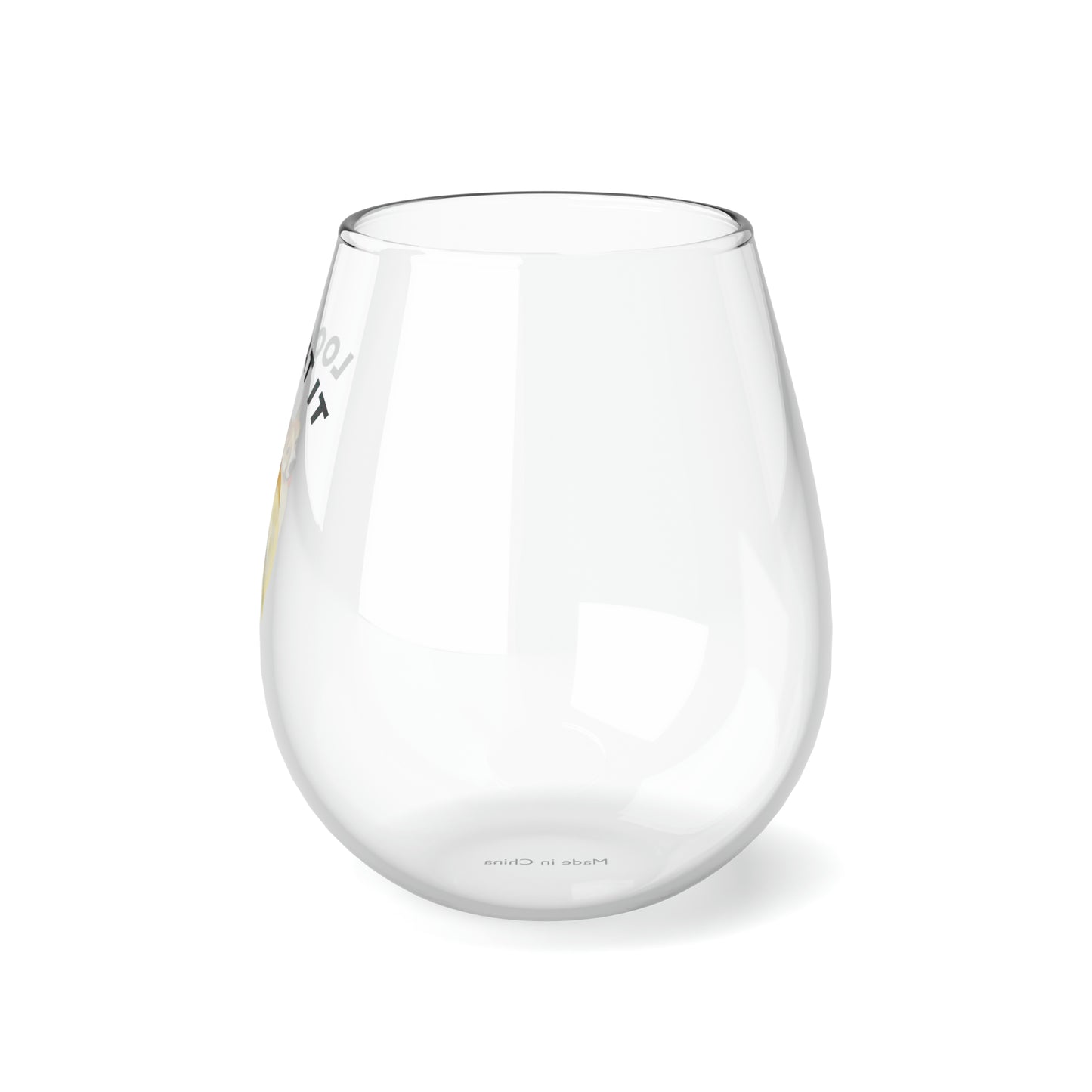 Corgi Butt Wine Glass Cute Funny Gift Corgi Lover