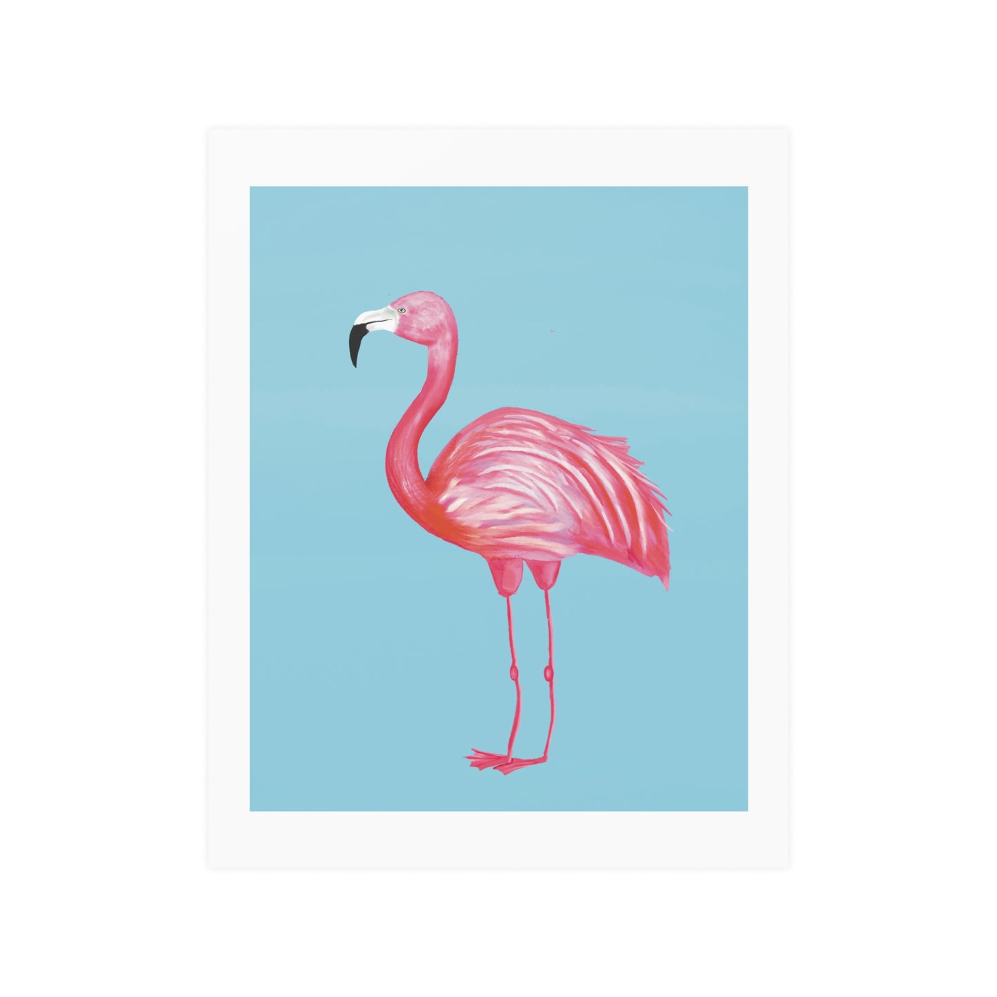 Flamingo Art Poster