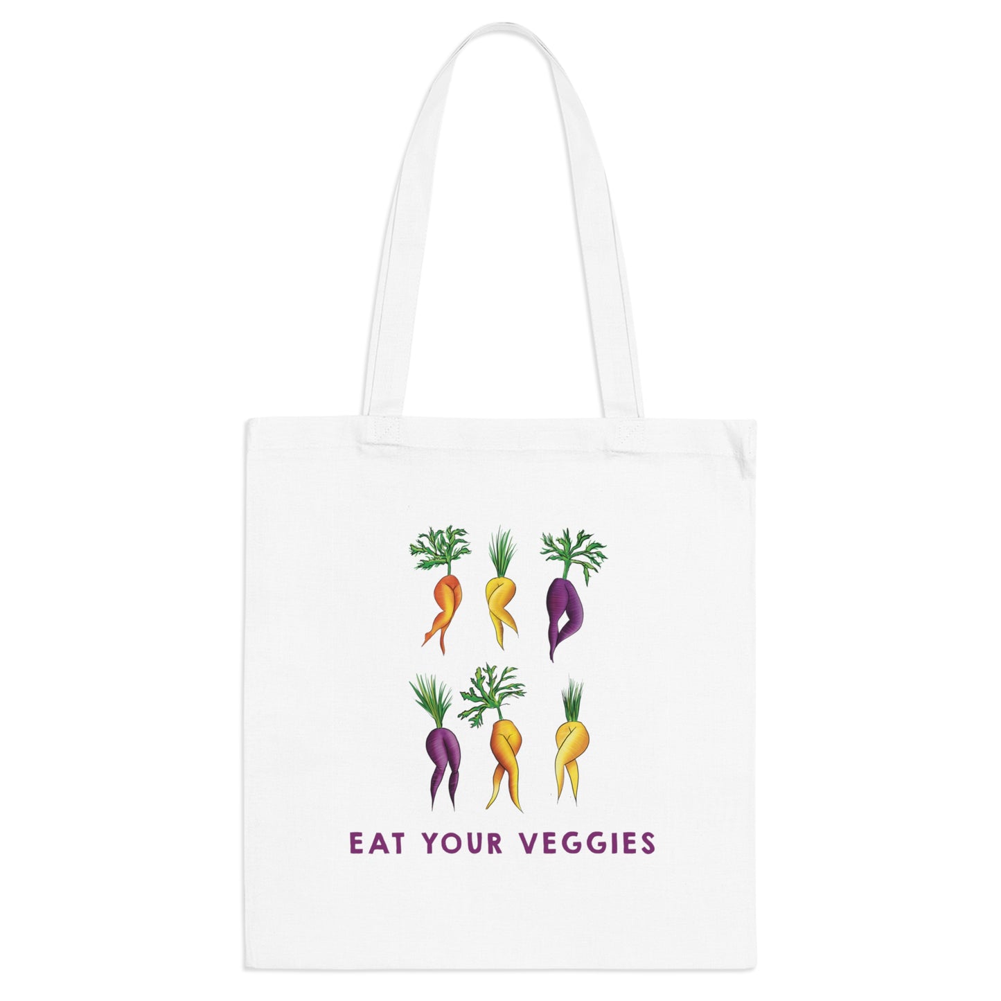 Farmer's Market Tote Bag Sexy Veggies