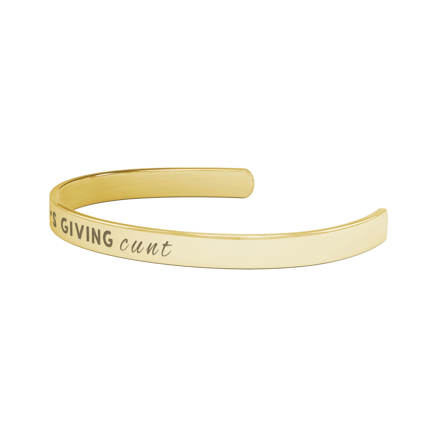 It's Giving C*nt Friendship Bracelet