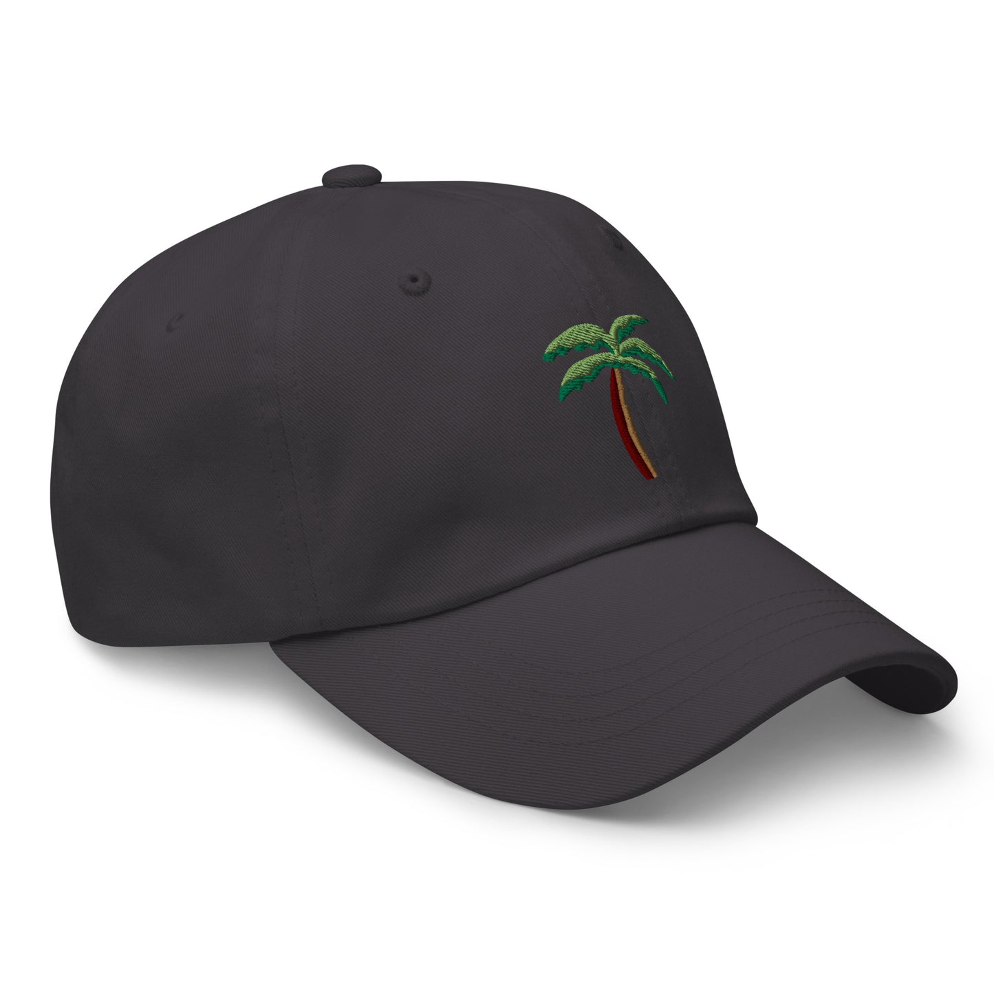 embroidered palm tree hat, cute embroidered plant tree, cute embroidered palm tree hat