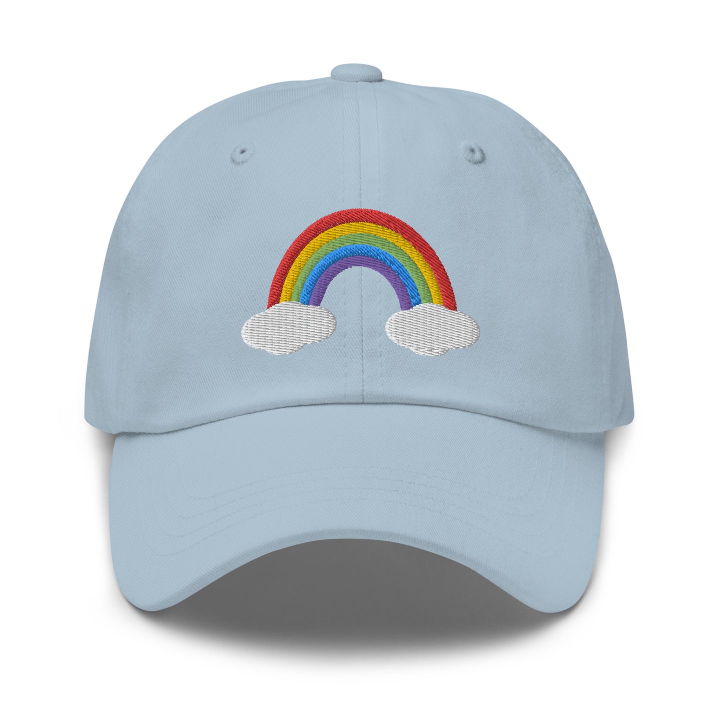 Embroidered Rainbow Hat