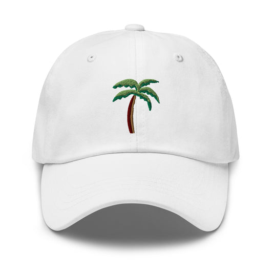 embroidered palm tree hat, cute embroidered plant tree, cute embroidered palm tree hat