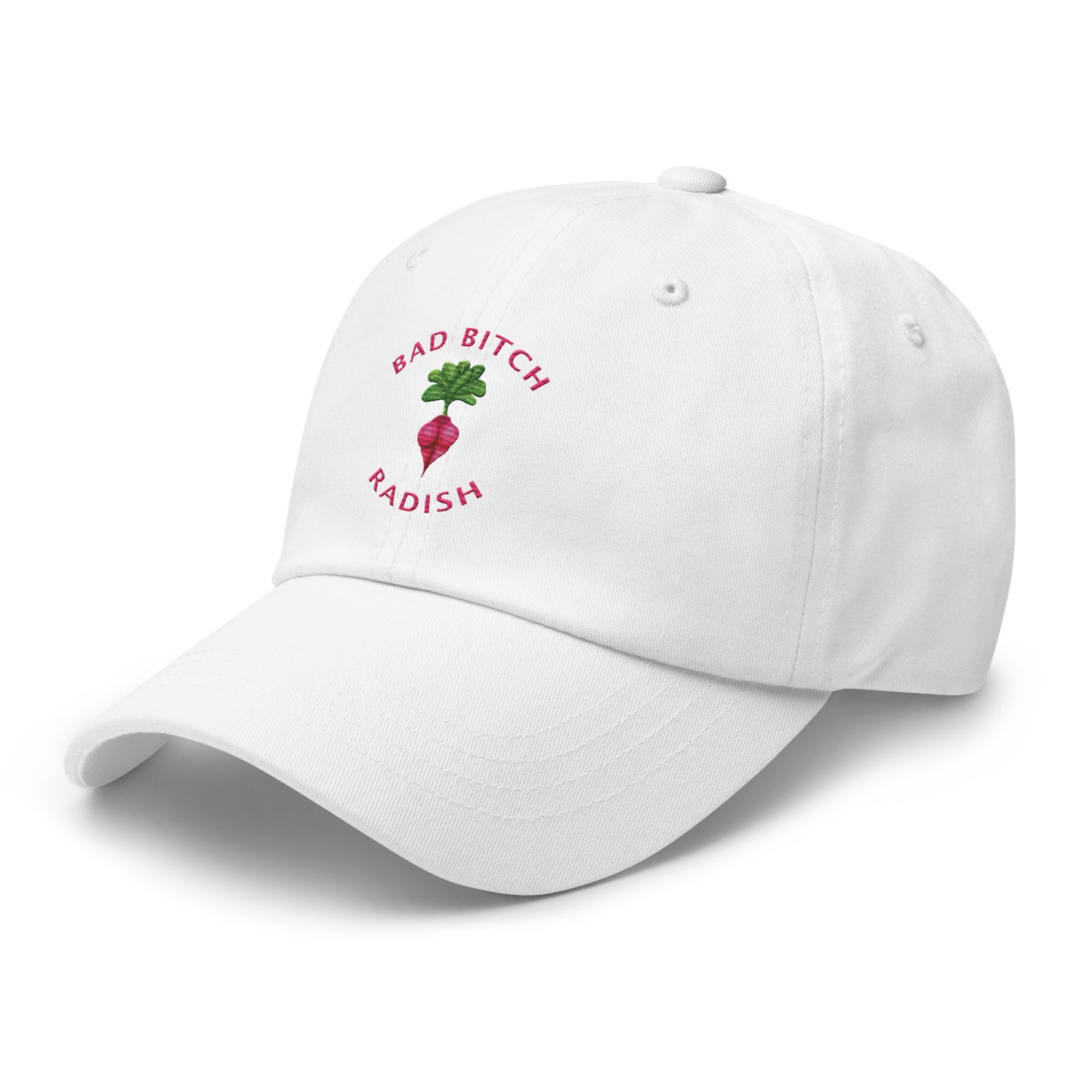 Cute Funny Sexy Radish Dad Hat, Summer Pun Sarcastic Dad hat, Sexy vegetables hat, Sexy anime booty hat