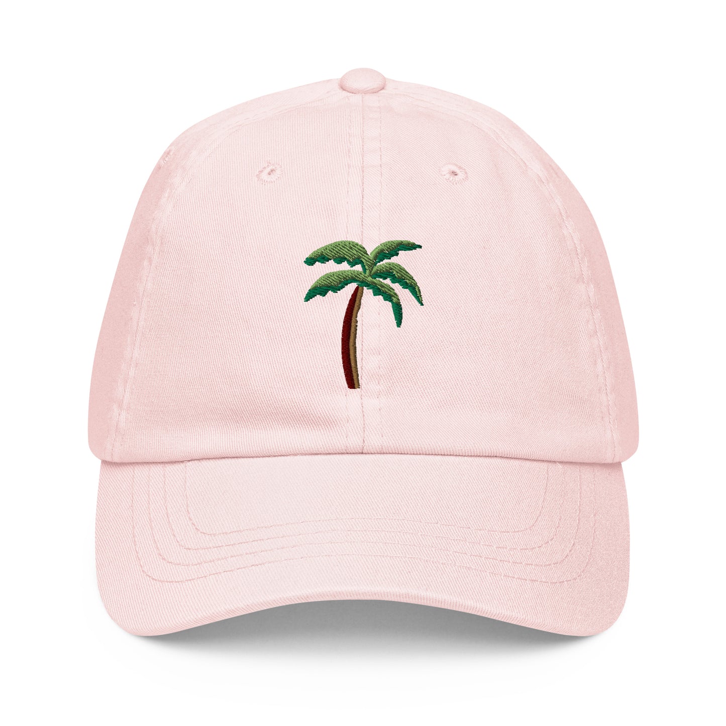 palm tree embroidered baseball cap