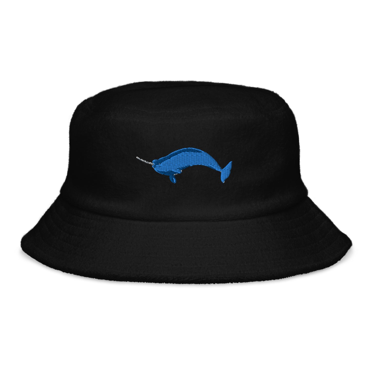 Cute Embroidered Narwhal Bucket Hat