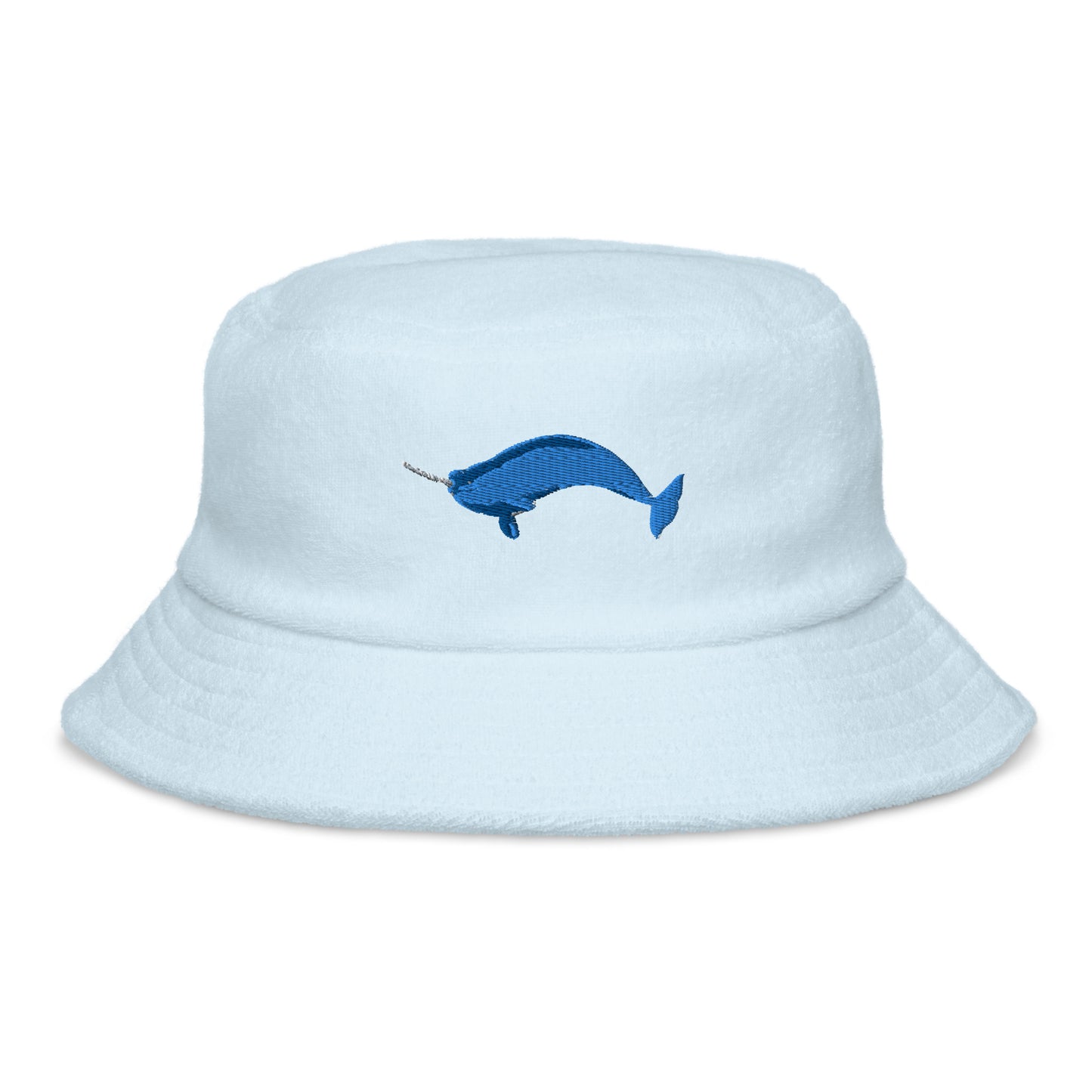 Cute Embroidered Narwhal Bucket Hat