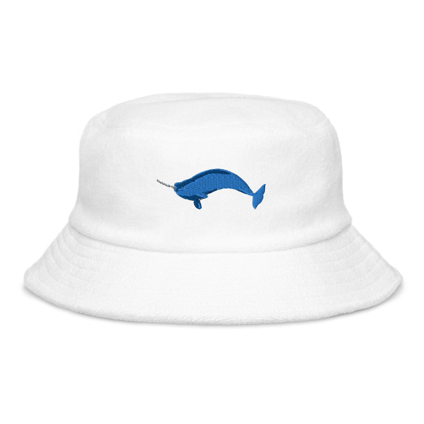 Cute Embroidered Narwhal Bucket Hat