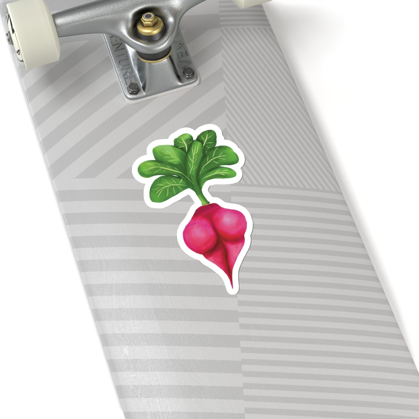 Sexy Radish Sticker, Funny Sticker Art, Sexy Vegetable Art illustration, Sexy anime sticker funny gift for vegetarian/ vegan, Sexy Sticker