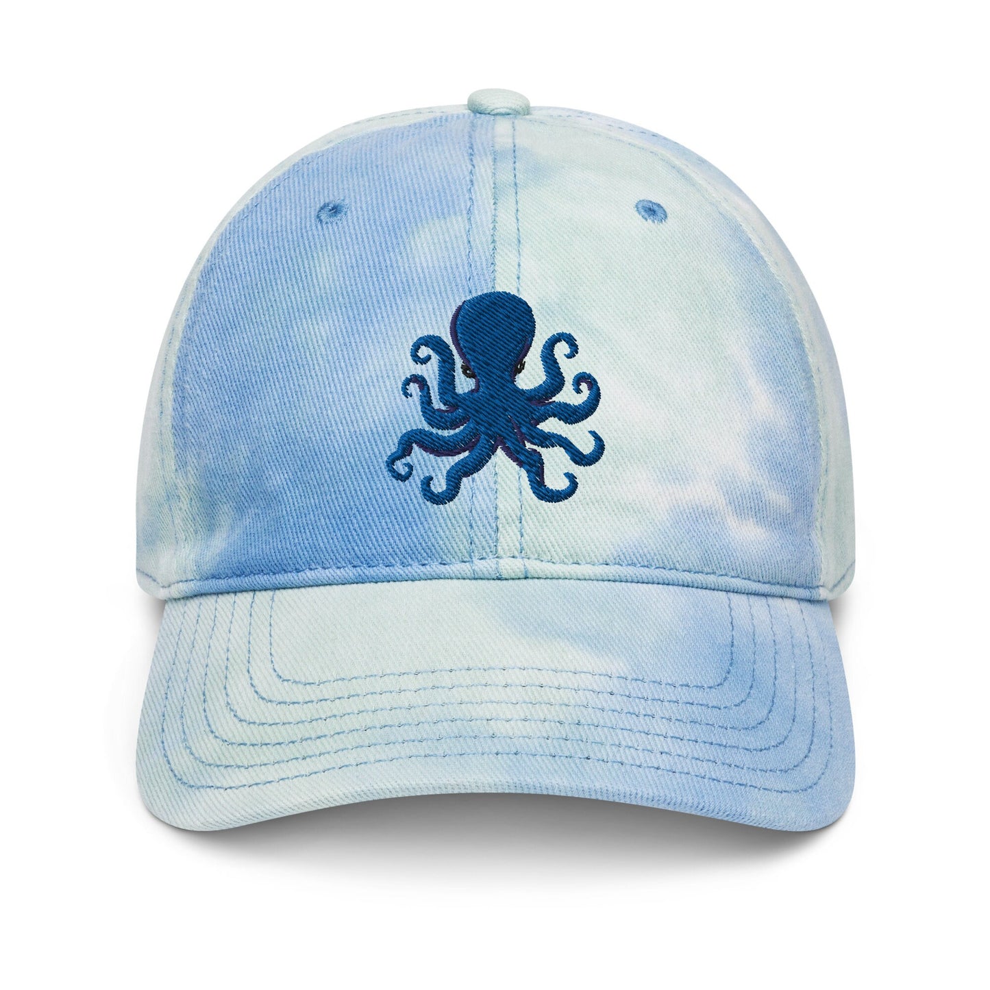 Cute Octopus Tie dye hat