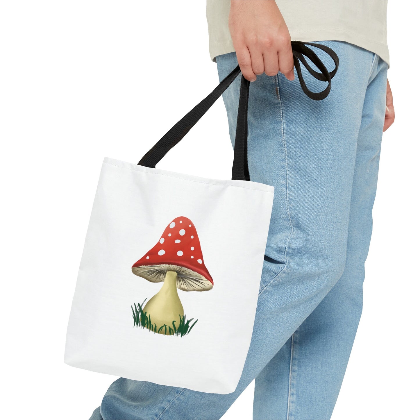 Mushroom Tote Bag, Mushroom Aesthetic, Toadstool, Pretty Trendy mushroom Tote Bag Cute Fun, Cool Tote bag