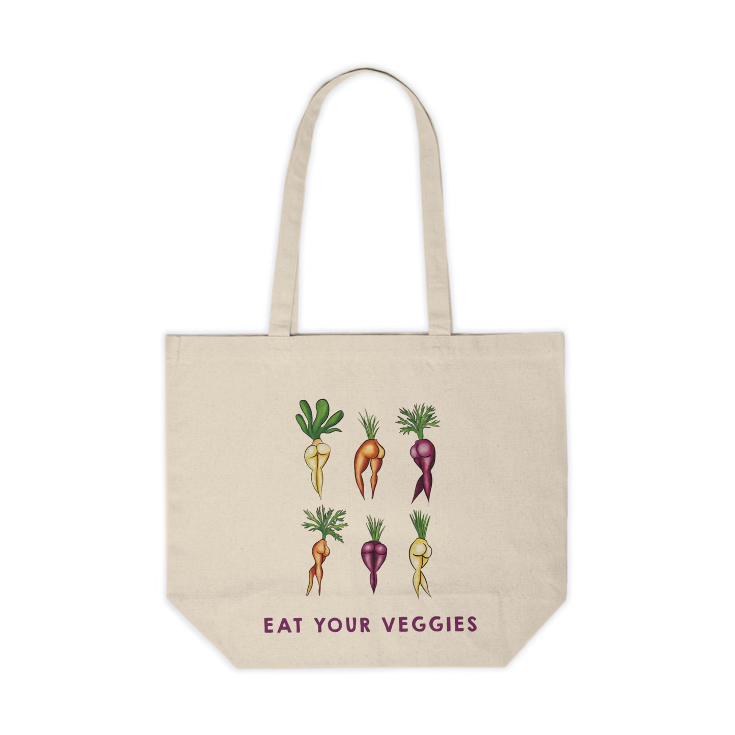 Large Grocery Shopping Bag, Farmers Market Cute Sexy Vegetable Bag Canvas Shopping Tote