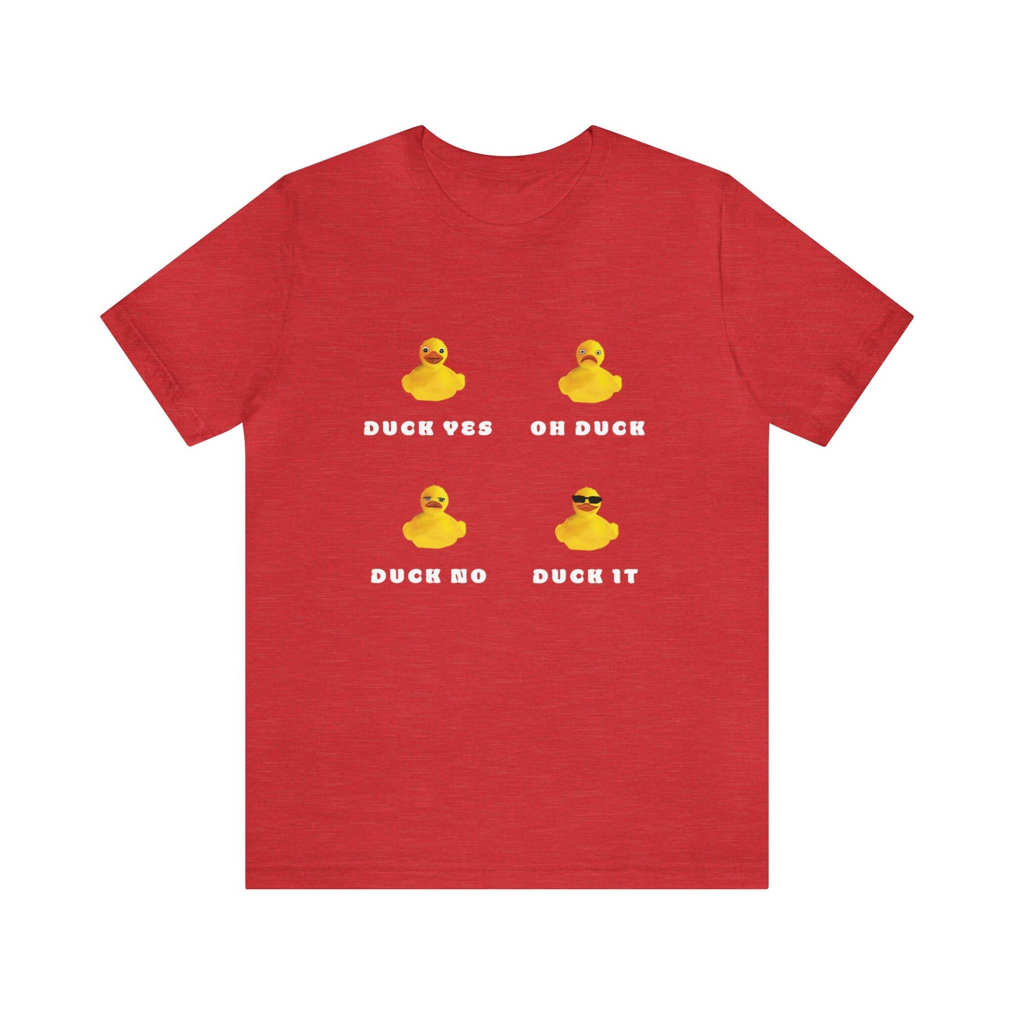 Cute Funny Duck It Pun, Sarcastic Cute Duck it, Funny Rubber Duck T Shirt