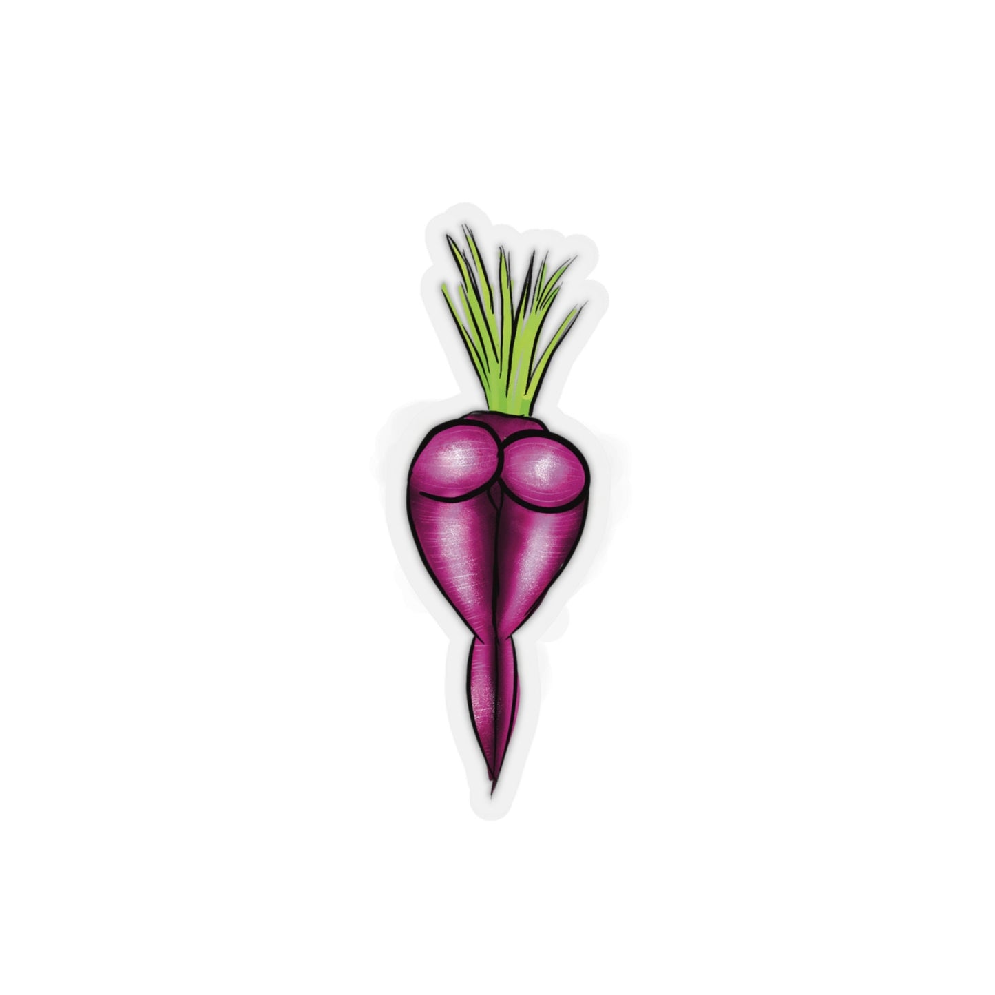 Purple Carrot Sticker, Sexy Carrot Legs, funny Sticker for waterbottle, Vinyl sexy anime sticker, Sexy Sticker Funny, Hilarious Anime Ass