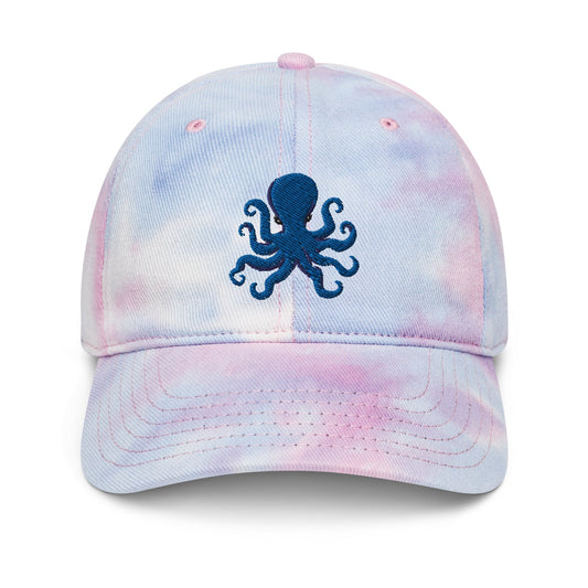 Cute Octopus Tie dye hat